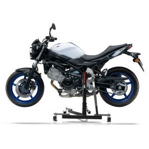 Manøvreringshjelp egnet for Suzuki SV 650 / X 16-24 grå - for garasje, sidestativ og hovedstativ, 300 kg