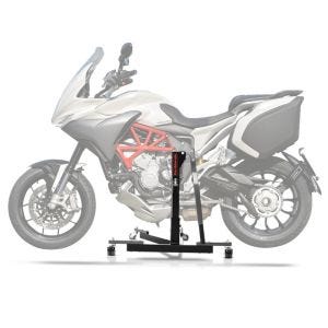 Sentralstativ egnet for MV Agusta Turismo Veloce 14-25 grå motorsykkeljekk ConStands Power-Evo