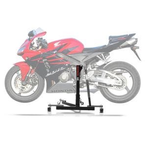 Sentralstativ egnet for Honda CBR 600 RR 03-06 grå motorsykkeljekk ConStands Power-Evo