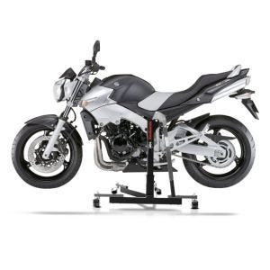Manøvreringshjelp egnet for Suzuki GSR 600 06-11 grå - for garasje, sidestativ og hovedstativ, 300 kg