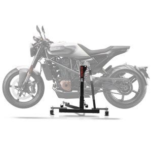 Sentralstativ egnet for Husqvarna Vitpilen 701 18-20 grå motorsykkeljekk ConStands Power-Evo