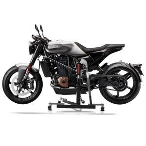 Manøvreringshjelp egnet for Husqvarna Vitpilen 701 18-20 grå - for garasje, sidestativ og hovedstativ, 300 kg