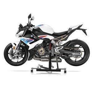 Manøvreringshjelp egnet for BMW M 1000 R 23-24 grå - for garasje, sidestativ og hovedstativ, 300 kg