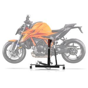 Sentralstativ egnet for KTM 1390 Super Duke R / EVO 24-25 grå motorsykkeljekk ConStands Power-Evo