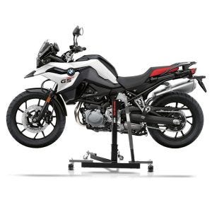Manøvreringshjelp egnet for BMW F 800 GS 2024 grå - for garasje, sidestativ og hovedstativ, 300 kg
