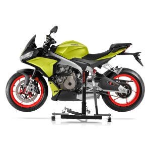Manøvreringshjelp egnet for Aprilia Tuono 660 / Factory 20-24 grå - for garasje, sidestativ og hovedstativ, 300 kg