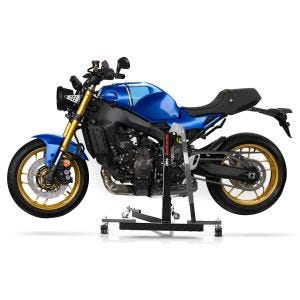 Manøvreringshjelp egnet for Yamaha XSR 900 22-24 grå - for garasje, sidestativ og hovedstativ, 300 kg