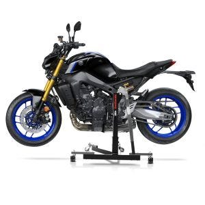 Manøvreringshjelp egnet for Yamaha MT-09 / SP 21-24 grå - for garasje, sidestativ og hovedstativ, 300 kg