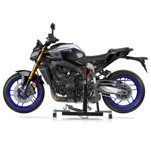Manøvreringshjelp egnet for Yamaha MT-09 / SP 2024 grå - for garasje, sidestativ og hovedstativ, 300 kg