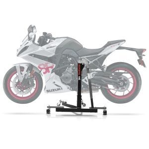 Sentralstativ egnet for Suzuki GSX-8R 2024 grå motorsykkeljekk ConStands Power-Evo