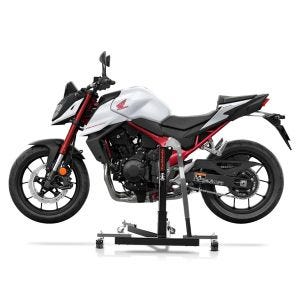 Manøvreringshjelp egnet for Honda Hornet 750 23-24 grå - for garasje, sidestativ og hovedstativ, 300 kg