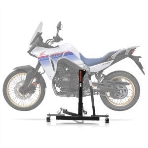 Sentralstativ egnet for Honda Transalp XL 750 23-25 grå motorsykkeljekk ConStands Power-Evo