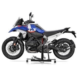 Manøvreringshjelp egnet for BMW R 1300 GS 23-24 grå - for garasje, sidestativ og hovedstativ, 300 kg
