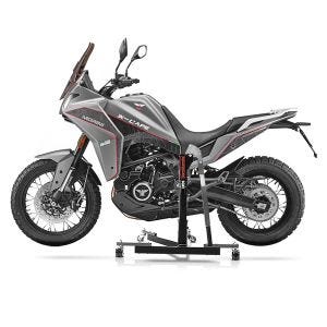 Manøvreringshjelp egnet for Moto Morini X-Cape 650 21-24 grå - for garasje, sidestativ og hovedstativ, 300 kg