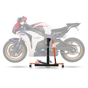 Sentralstativ egnet for Honda CBR 1000 RR Fireblade 08-16 oransje motorsykkeljekk ConStands Power-Evo NYHET