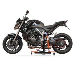 Manøvreringshjelp egnet for Honda CB 1000 R 08-16 orange - for garasje, sidestativ og hovedstativ, 300 kg