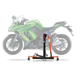 Sentralstativ egnet for Kawasaki Z 1000 SX 11-24 oransje motorsykkeljekk ConStands Power-Evo