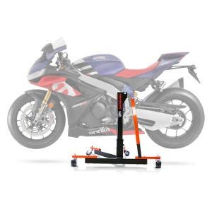 Zentralständer Aprilia RSV4 2021 orange Motorradheber ConStands Power-Evo_1