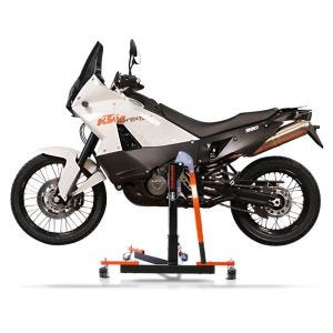 Manøvreringshjelp egnet for KTM 950 Adventure / S 03-06 orange - for garasje, sidestativ og hovedstativ, 300 kg