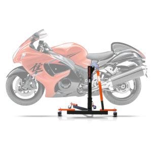 Sentralstativ egnet for Suzuki Hayabusa GSX-R 1300 08-25 oransje motorsykkeljekk ConStands Power-Evo