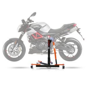 Zentralständer Aprilia Shiver 900 17-20 orange Motorradheber ConStands Power-Evo_1