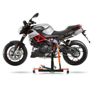 Manøvreringshjelp egnet for Aprilia Shiver 750 07-16 orange - for garasje, sidestativ og hovedstativ, 300 kg