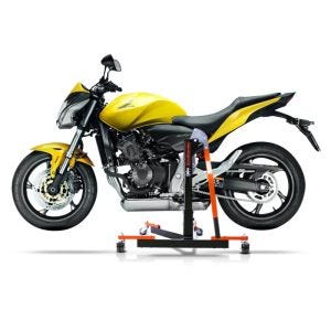 Manøvreringshjelp egnet for Honda Hornet 600 07-13 orange - for garasje, sidestativ og hovedstativ, 300 kg