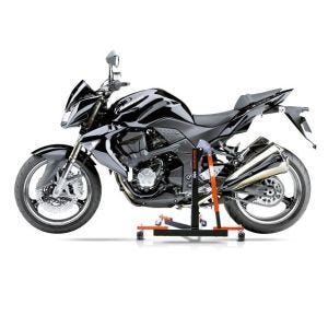 Manøvreringshjelp egnet for Kawasaki Z 1000 07-09 orange - for garasje, sidestativ og hovedstativ, 300 kg