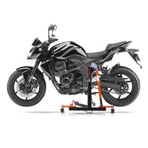Manøvreringshjelp egnet for Kawasaki Z 750 / R 07-12 orange - for garasje, sidestativ og hovedstativ, 300 kg