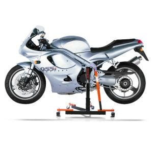 Manøvreringshjelp egnet for Triumph Daytona 955i 99-01 orange - for garasje, sidestativ og hovedstativ, 300 kg