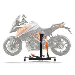 Sentralstativ egnet for KTM 1290 Super Duke GT 16-20 oransje motorsykkeljekk ConStands Power-Evo