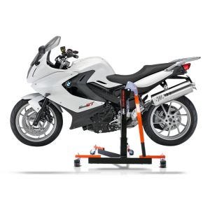 Manøvreringshjelp egnet for BMW F 800 GT 13-20 oransje - for garasje, sidestativ og hovedstativ, 300 kg