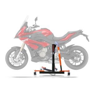 Sentralstativ egnet for BMW S 1000 XR 15-19 oransje motorsykkeljekk ConStands Power-Evo