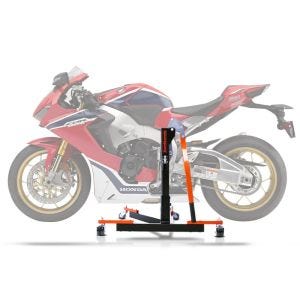 Sentralstativ egnet for Honda CBR 1000 RR Fireblade 17-19 oransje motorsykkeljekk ConStands Power-Evo