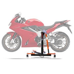 Zentralständer Honda VFR 800 F 02-13 orange Motorradheber ConStands Power-Evo_0