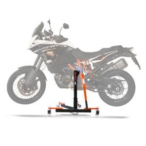 Sentralstativ egnet for KTM 1090 / 1190 Adventure / R 13-18 oransje motorsykkeljekk ConStands Power-Evo