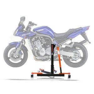 Sentralstativ egnet for Yamaha FZS 1000 Fazer 01-05 oransje motorsykkeljekk ConStands Power-Evo