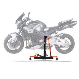 Sentralstativ egnet for Suzuki B-King 07-12 oransje motorsykkeljekk ConStands Power-Evo