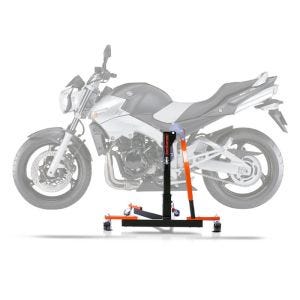 Sentralstativ egnet for Suzuki GSR 600 06-11 oransje motorsykkeljekk ConStands Power-Evo