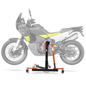 Sentralstativ egnet for Husqvarna Norden 901 21-25 oransje motorsykkeljekk ConStands Power-Evo