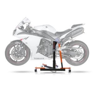 Sentralstativ egnet for Yamaha YZF-R1 07-14 oransje motorsykkeljekk ConStands Power-Evo