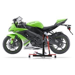 Manøvreringshjelp egnet for Kawasaki ZX-10R 08-10 - for garasje, sidestativ og hovedstativ, 300 kg