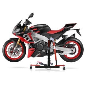 Manøvreringshjelp egnet for Aprilia Tuono V4 21-24 - for garasje, sidestativ og hovedstativ, 300 kg