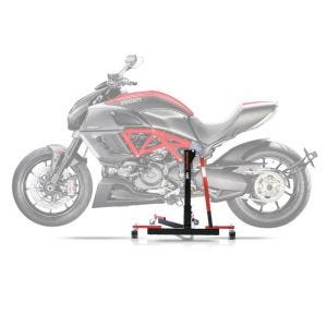 Sentralstativ egnet for Ducati Diavel 11-18 motorsykkeljekk ConStands Power-Evo