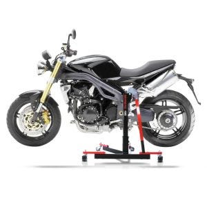 Manøvreringshjelp egnet for Triumph Speed Triple 05-10 - for garasje, sidestativ og hovedstativ, 300 kg