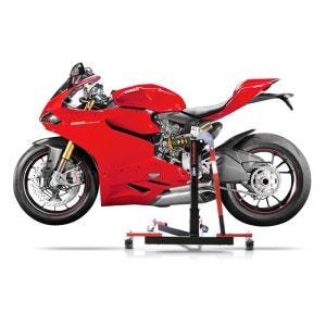 Manøvreringshjelp egnet for Ducati 1299 Panigale S 15-17 - for garasje, sidestativ og hovedstativ, 300 kg