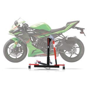 Sentralstativ egnet for Kawasaki Ninja ZX-6R 2024 motorsykkeljack ConStands Power-Evo