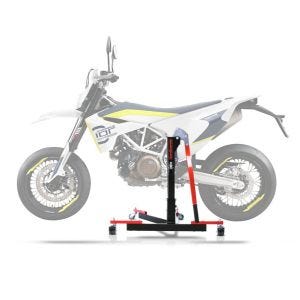 Sentralstativ egnet for Husqvarna 701 Supermoto 15-24 motorsykkeljekk ConStands Power-Evo