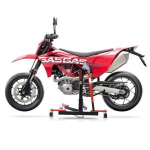 Manøvreringshjelp egnet for Gas Gas SM 700 Supermoto 22-24 - for garasje, sidestativ og hovedstativ, 300 kg