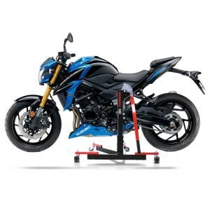 Manøvreringshjelp egnet for Suzuki GSX-S 750 17-21 - for garasje, sidestativ og hovedstativ, 300 kg